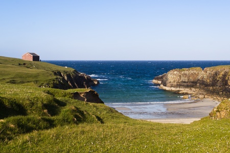Port Nis (Outer Hebrides)の写真素材