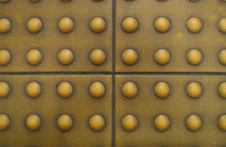 Floor tile surface on the footpath for a blindの写真素材