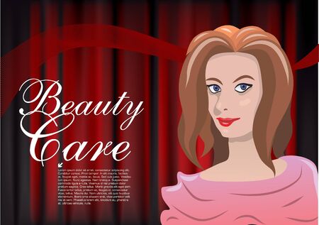 stylish woman vectorのイラスト素材