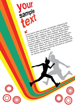 perspective backgroundのイラスト素材