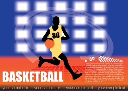 basketball vector のイラスト素材