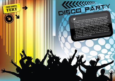 happy people background のイラスト素材