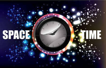 magic clock background のイラスト素材