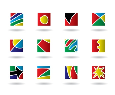 set of icons のイラスト素材