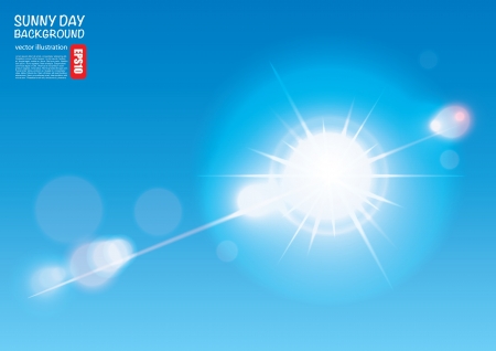 sun flare のイラスト素材