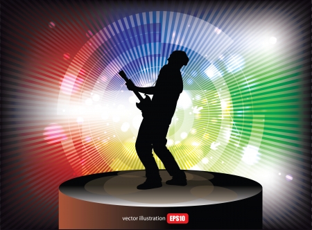 rock concert background のイラスト素材