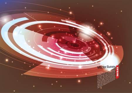 Abstract technology background のイラスト素材