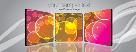 abstract banners set のイラスト素材