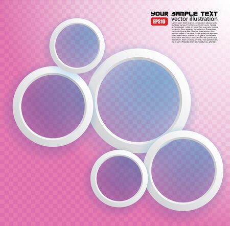 abstract circles design  のイラスト素材