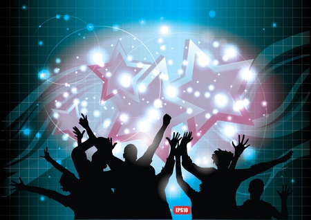 party people  のイラスト素材