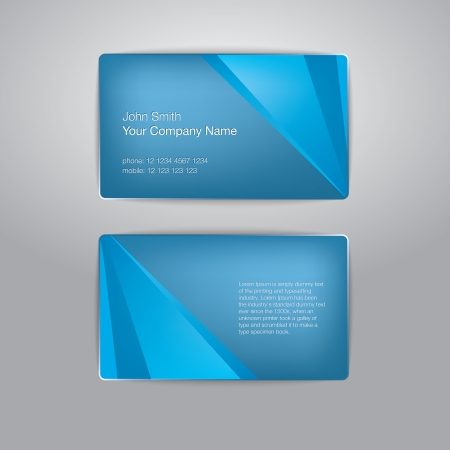 Business Card Conceptのイラスト素材