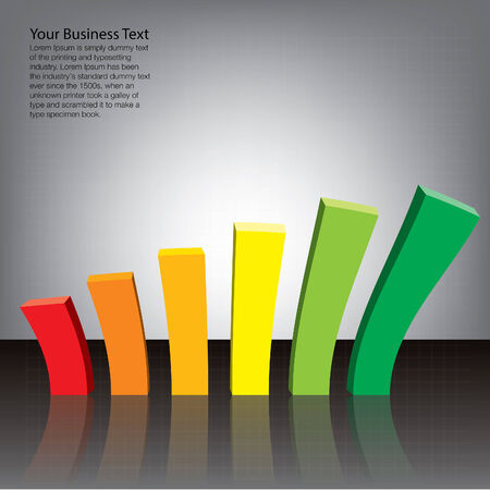 Business Chart Conceptのイラスト素材