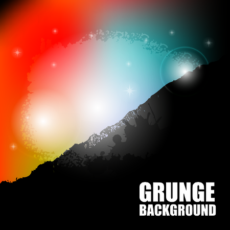 Grunge Splash Backgroundのイラスト素材