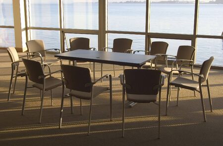 A conference room with a view.