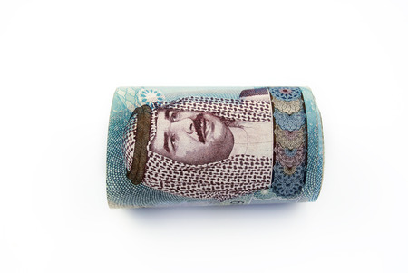 Bahrain currency - isolated の写真素材