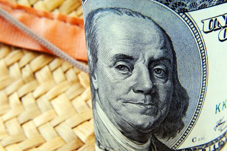 Currency of the United States close-up