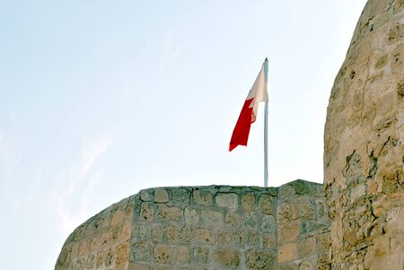 Bahrain National Fort view at Sunny day