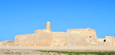 Bahrain National Fort view at Sunny day