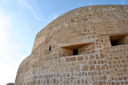 Bahrain National Fort view at Sunny day