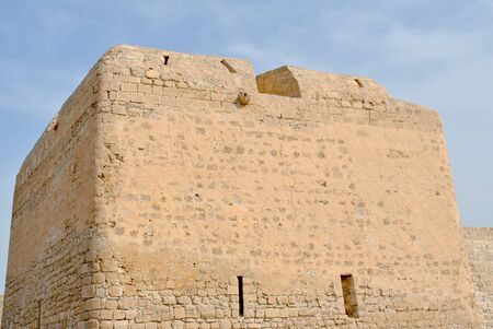 Bahrain National Fort view at Sunny day