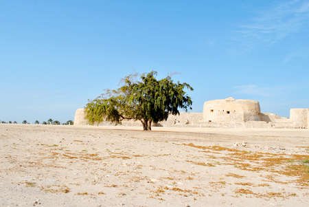 Bahrain National Fort view at Sunny dayのeditorial素材