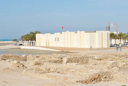 Bahrain National Fort view at Sunny dayのeditorial素材