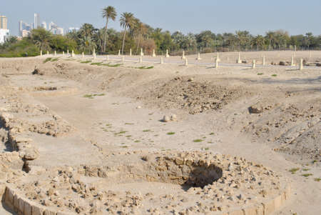 Bahrain National Fort view at Sunny dayのeditorial素材