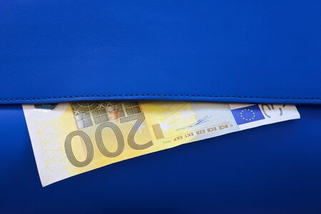 Money in walletの写真素材