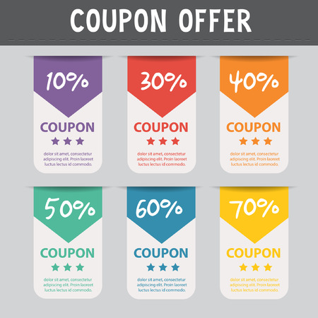 Price tags design, vector illustration.のイラスト素材