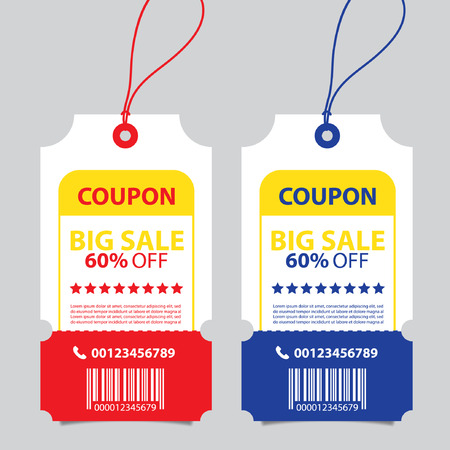 Price tags design, vector illustration.のイラスト素材