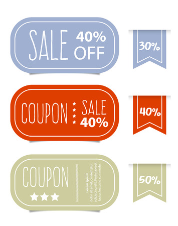 Price tags design, vector illustration.のイラスト素材