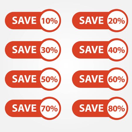 Price tags design, vector illustration.のイラスト素材