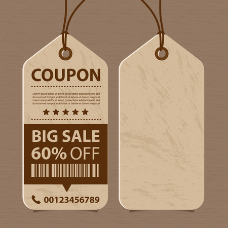 Price tags design, vector illustration.のイラスト素材