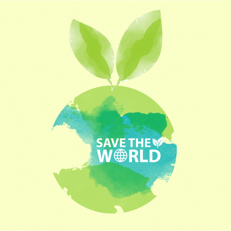 Save the worldのイラスト素材