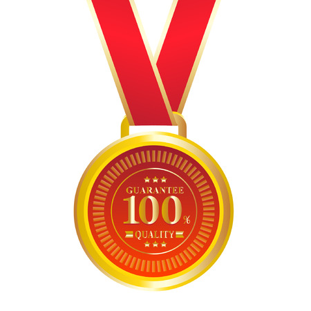 guaranteed badgeのイラスト素材
