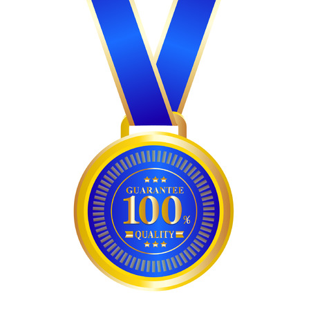 guaranteed badgeのイラスト素材