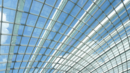 Modern Architecture Roofの写真素材