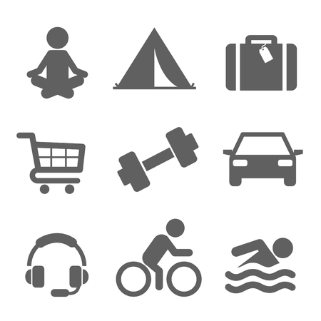 Activity icon.のイラスト素材