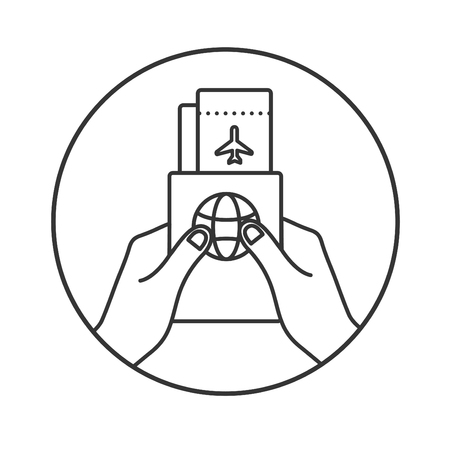 Travel icons .Vectorのイラスト素材