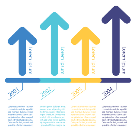 Infographic design template.のイラスト素材