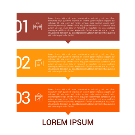 Infographic design template.のイラスト素材