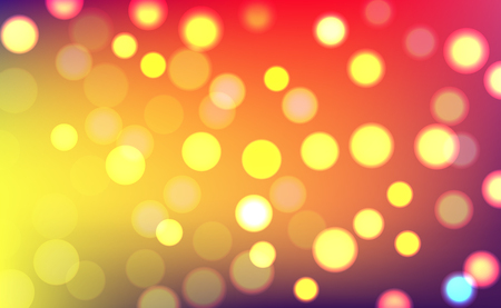 Bokeh lights background, Abstract blurred background- Illustrationのイラスト素材