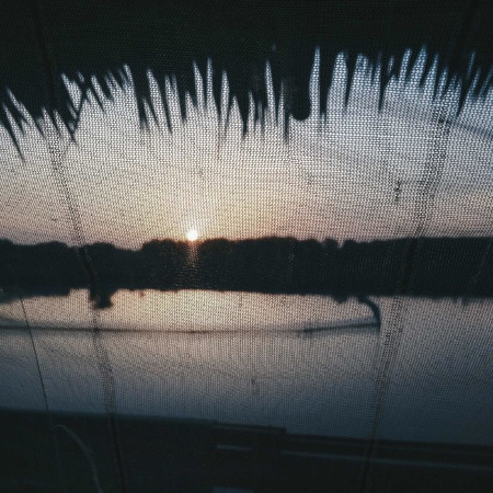 Sunset in Blur Backgroundの素材