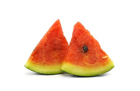 Watermelon on White background.の写真素材