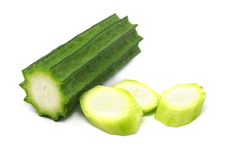 Zucchini on White background.の写真素材