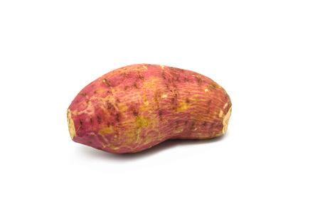 Sweet potato on white background.の写真素材