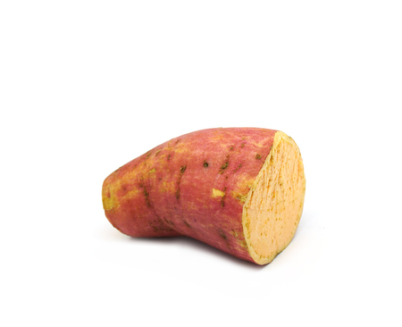 Sweet potato on white background.の写真素材