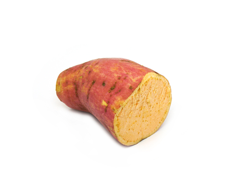 Sweet potato on white background.の写真素材