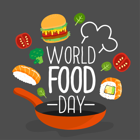World Food Day.のイラスト素材