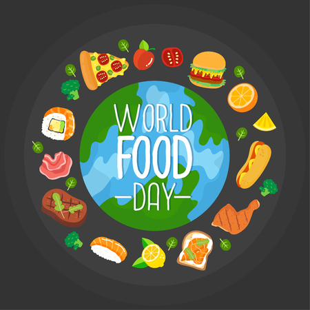 World Food Day.のイラスト素材